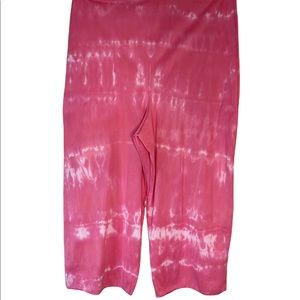 Vanity Fair Vintage Custom Tie Dye Capri Pajama Bottoms Size 6